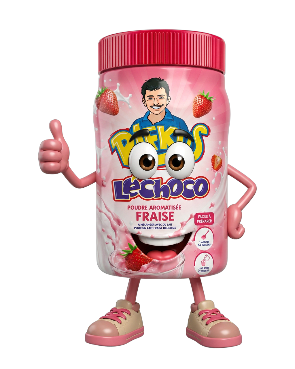 Boîte Léchoco Fraise 300 g